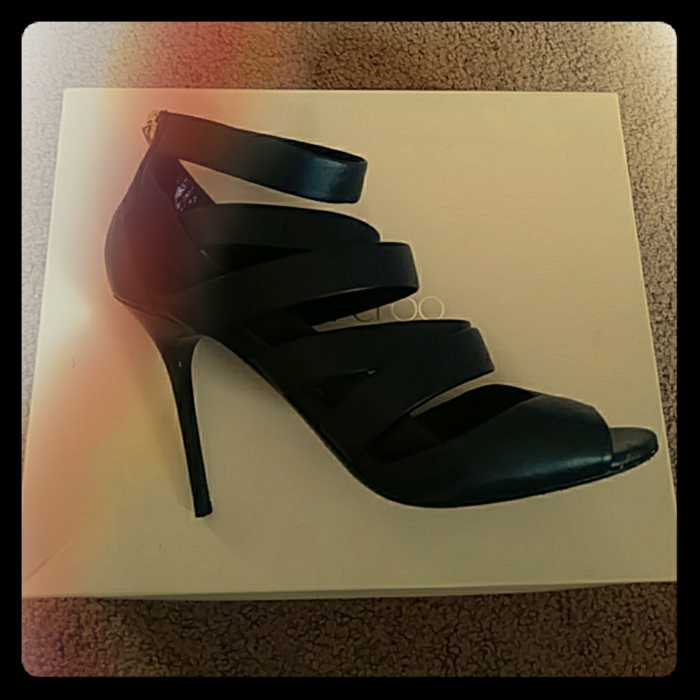 Jimmy Choo strap heels